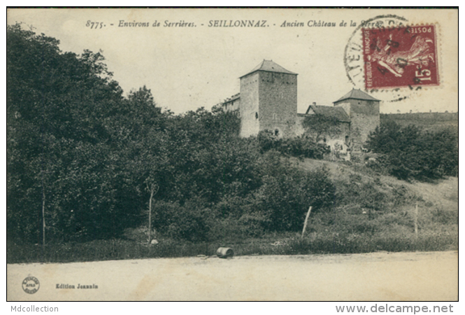 01 SEILLONNAZ / Ancien Château De La Serraz / - Non Classés