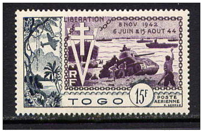 TOGO - A22** - 10è ANNIVERSAIRE DE LA LIBERATION - Unused Stamps