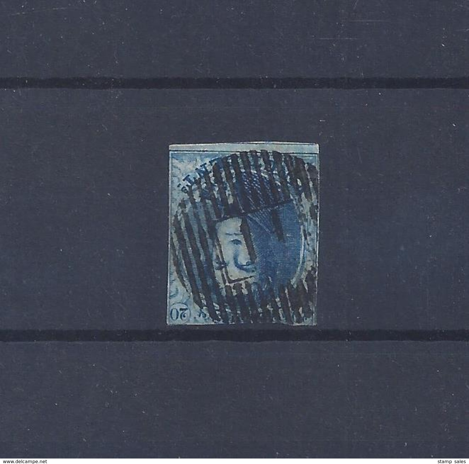 N°7 (ntz) GESTEMPELD D11 Seraing COB 9,00 + COBA &euro; 5,00 - Postmarks - Lines: Distributions