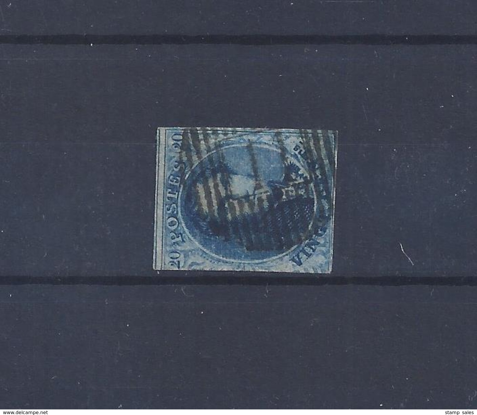 N°7 (ntz) GESTEMPELD D11 Seraing COB 9,00 + COBA &euro; 5,00 - Postmarks - Lines: Distributions