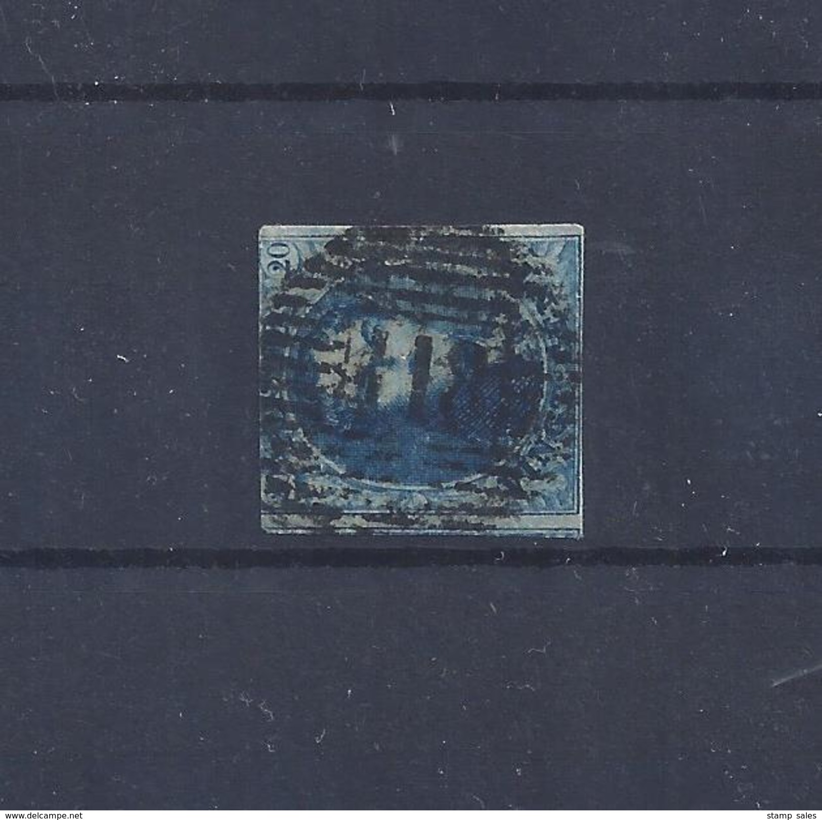 N°7 (ntz) GESTEMPELD P118 Tirlemont COB 9,00 + COBA &euro; 3,00 - Postmarks - Lines: Distributions