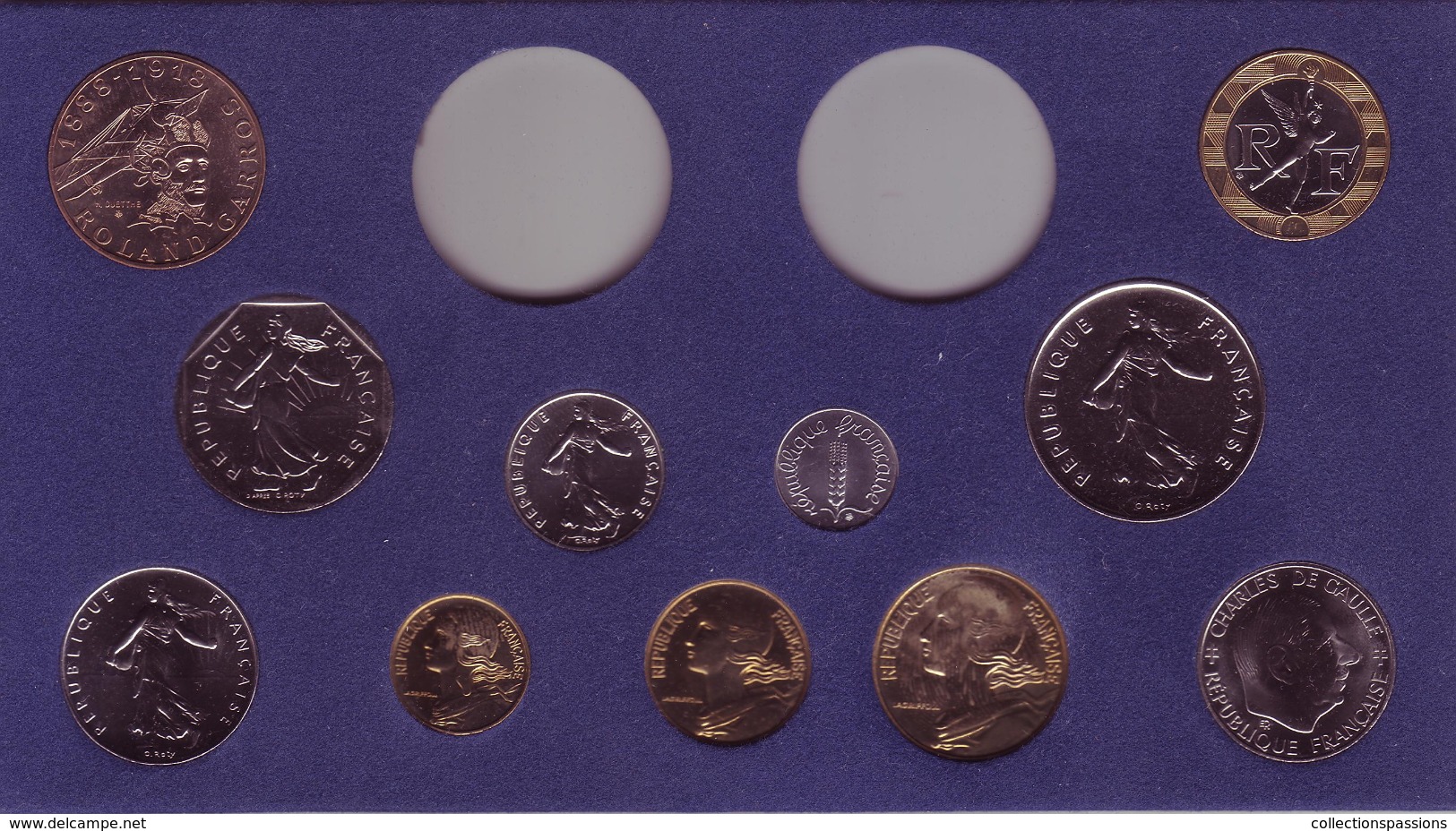 10 Francs Génie De La Bastille - 1988 - FDC - Monnaie Issue D'une Boite Fleurs De Coins - - Other & Unclassified