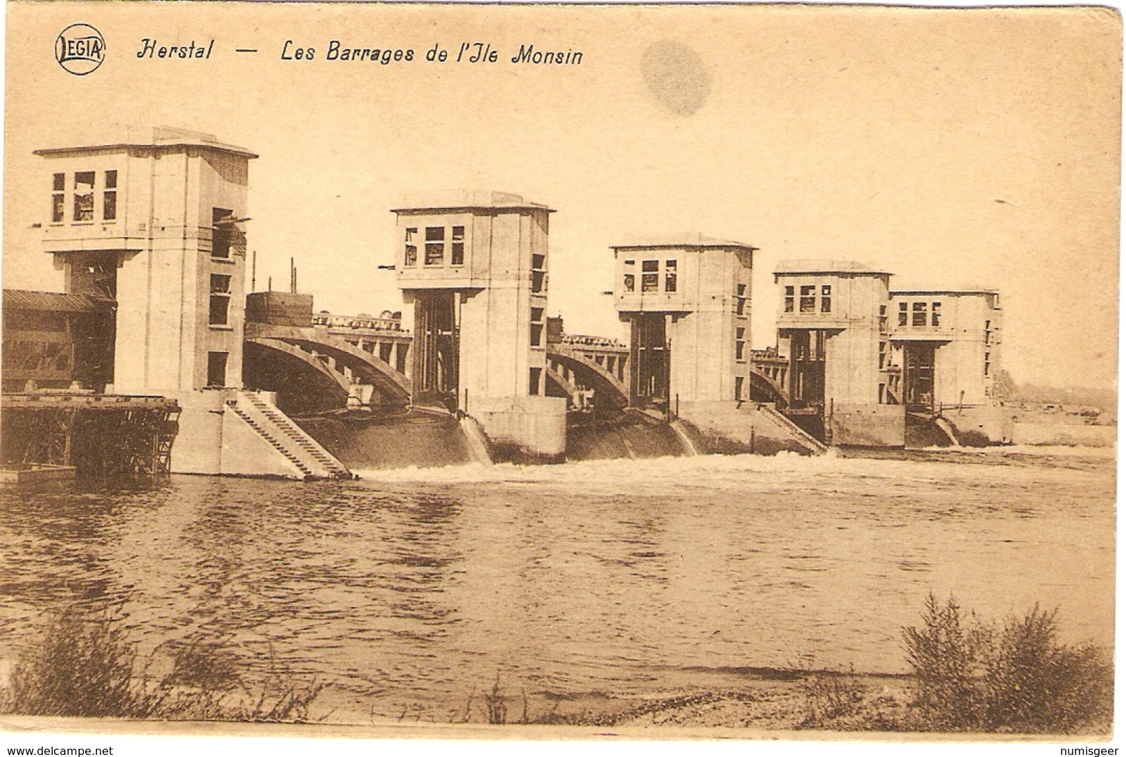 HERSTAL   ----   Les Barrages De L'Ile Monsin - Herstal