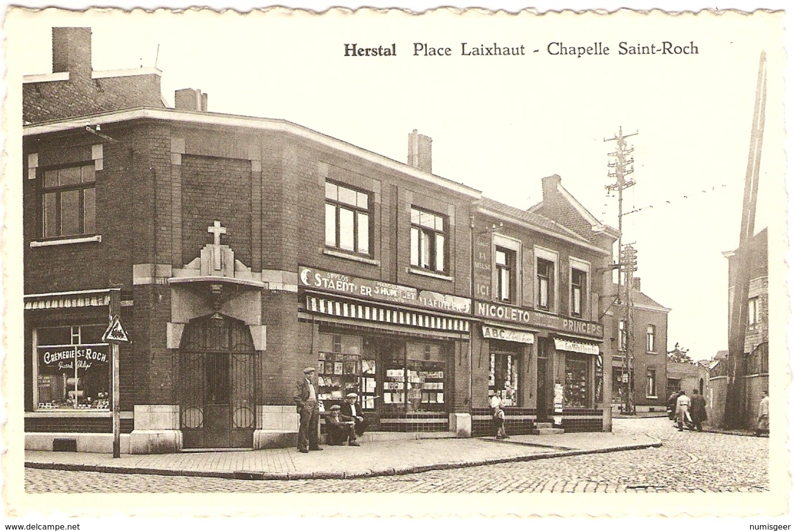 HERSTAL   ----  Place Laixhaut  - Chapelle Saint-Roch - Herstal