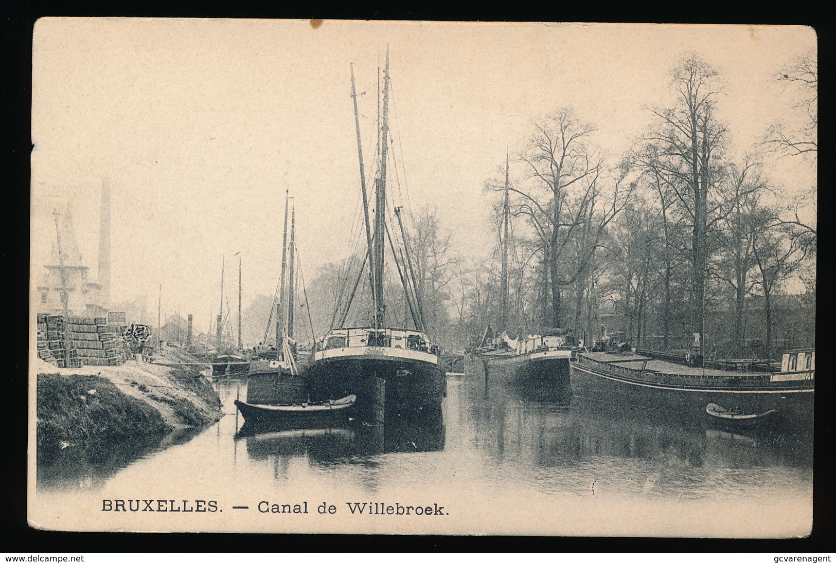 BRUXELLES = CANAL DE WILLEBROEK - ARK - PENICHE - Maritiem
