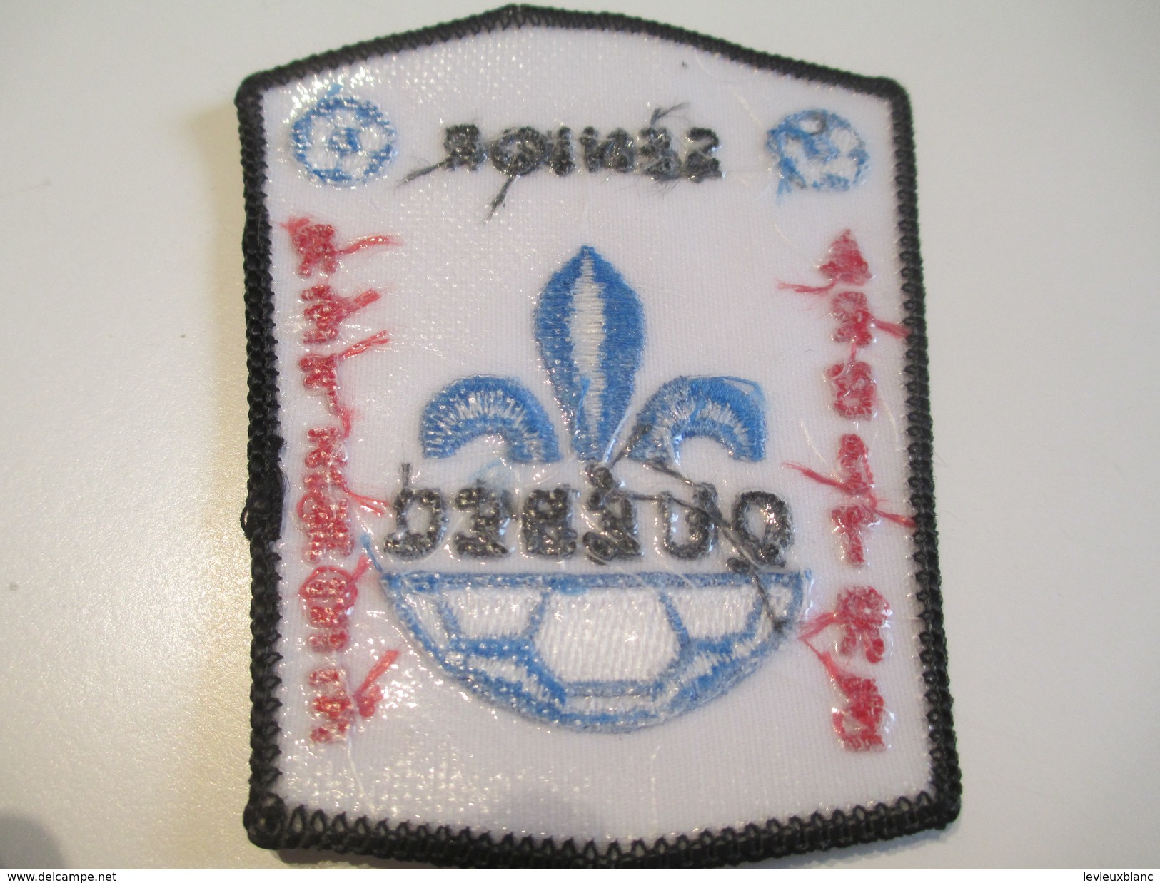 Écusson Tissu Ancien / Canada/ Québec/Sport / SOCCER/Arbitre/Sénior/Referee/Années 1980            ET100 - Patches