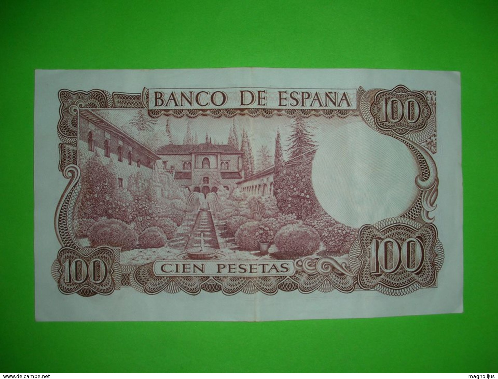 Spain,Espana,100 Pesetas,1970.,cien Pesetas,banknote,paper Money,bill,geld - 100 Peseten