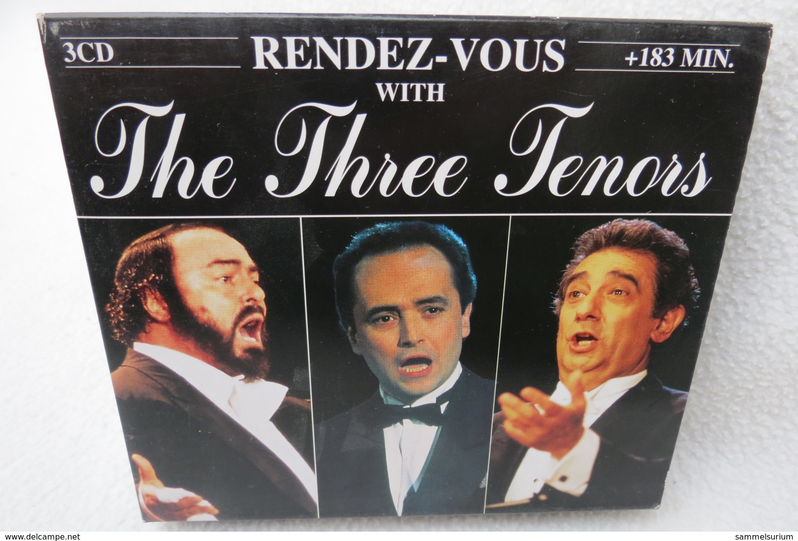 3 CD-Box "The Three Tenors" Rendez-Vous - Opera / Operette