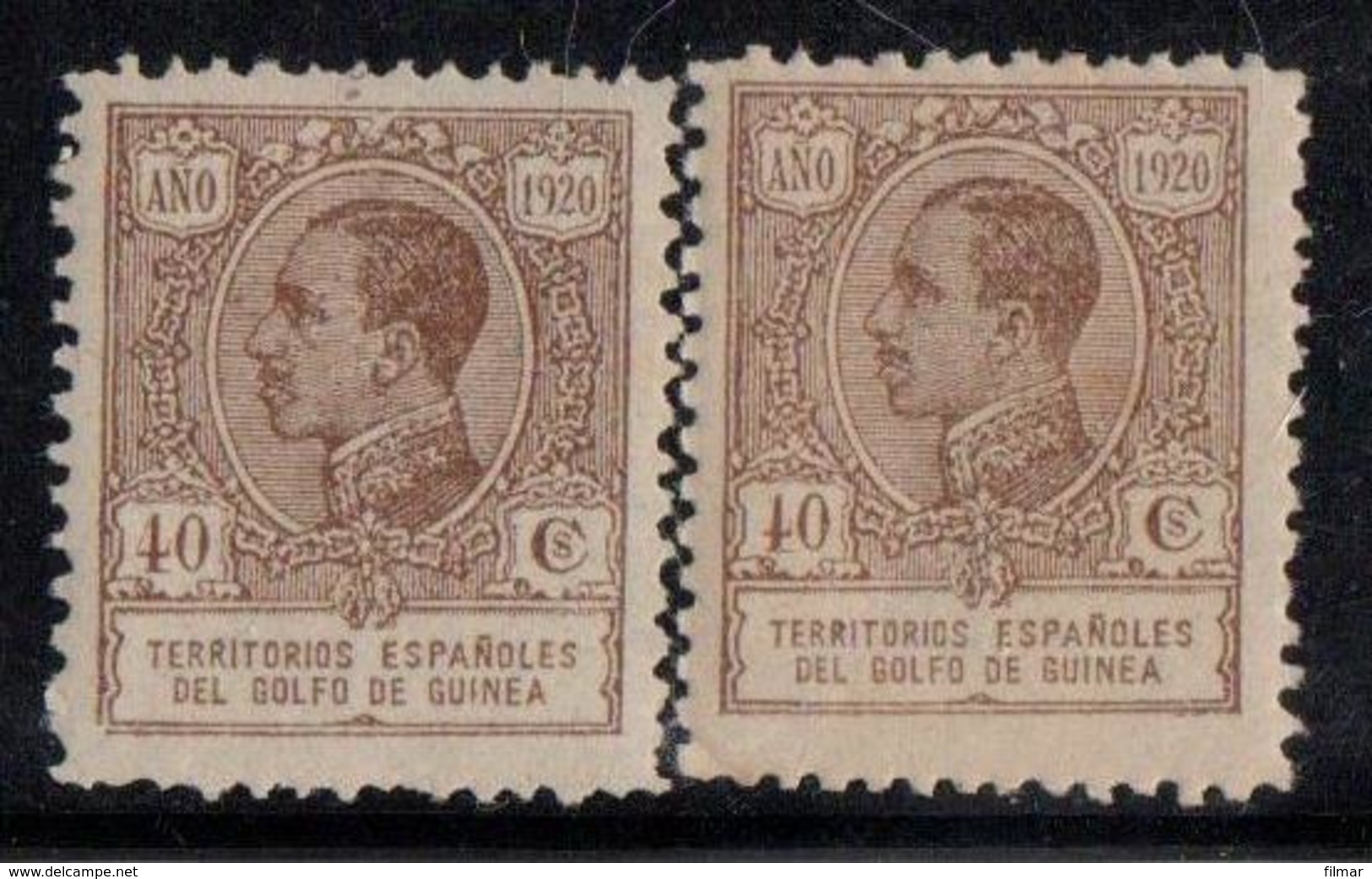 GUINEA Nº 149. 4 SIN TRAZO VERTICAL. NO CATALOGADO. - Guinea Española