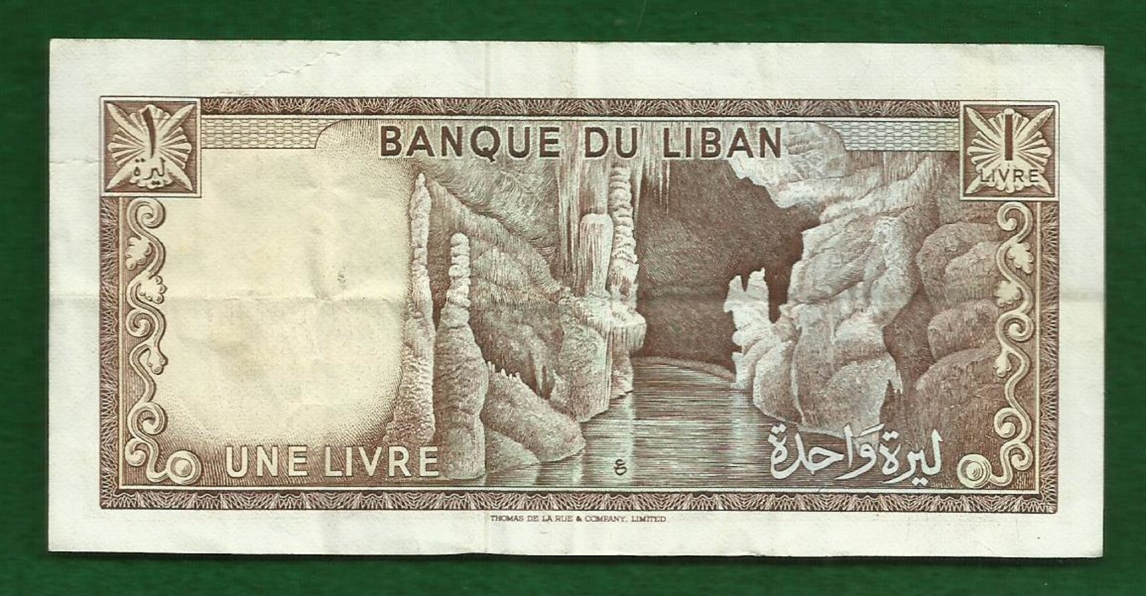 Billet Du Liban De 1 Livre - Líbano