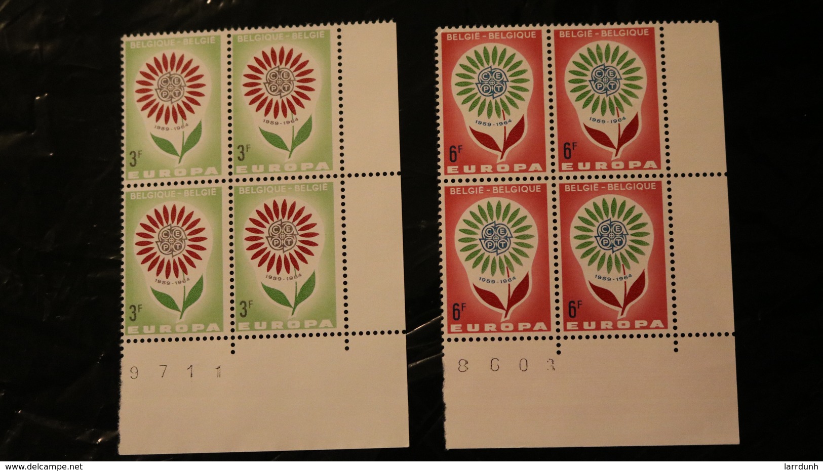 Belgium 614-614 Block Of Four MNH Europa  1964 A04s - Unused Stamps