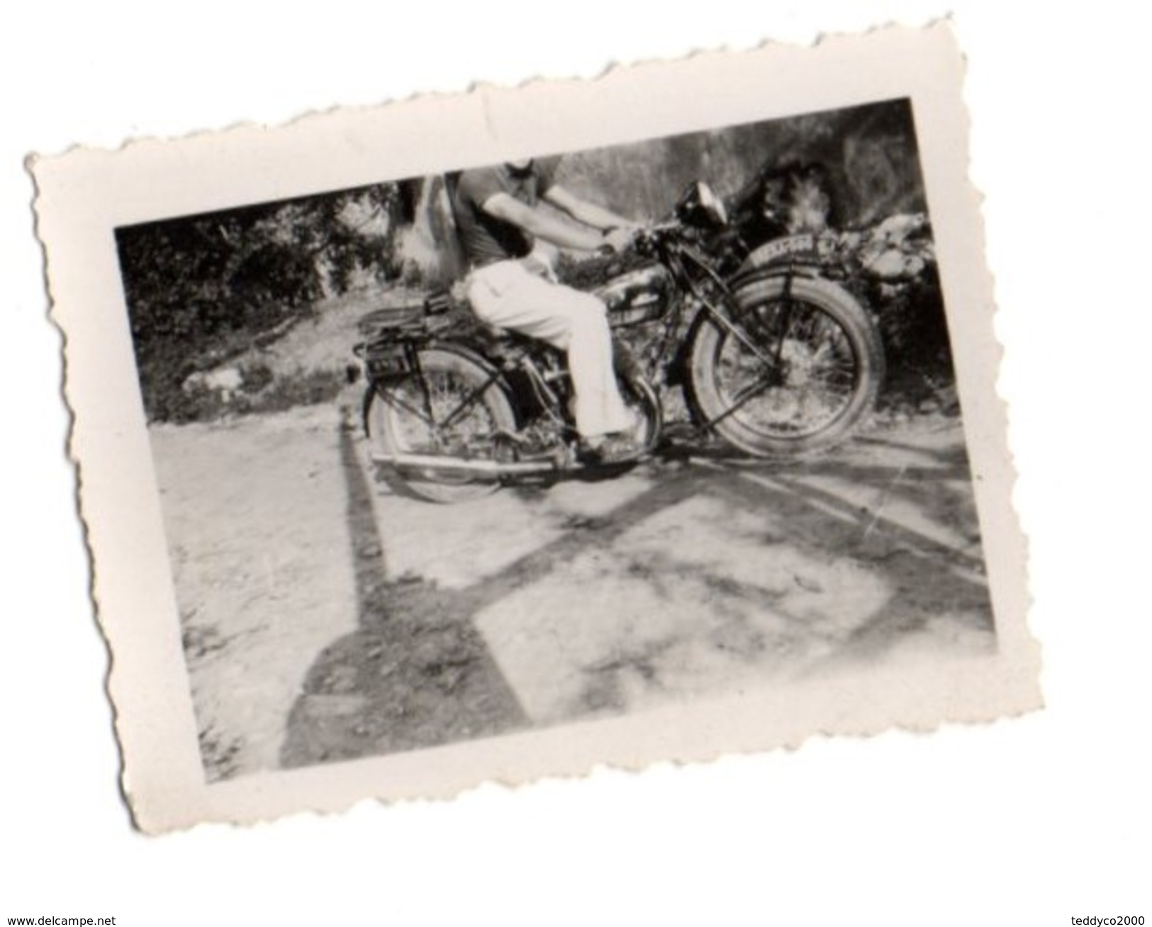 MOTO GILERA (?) ANNI 40 FOTO D'EPOCA - Mestieri