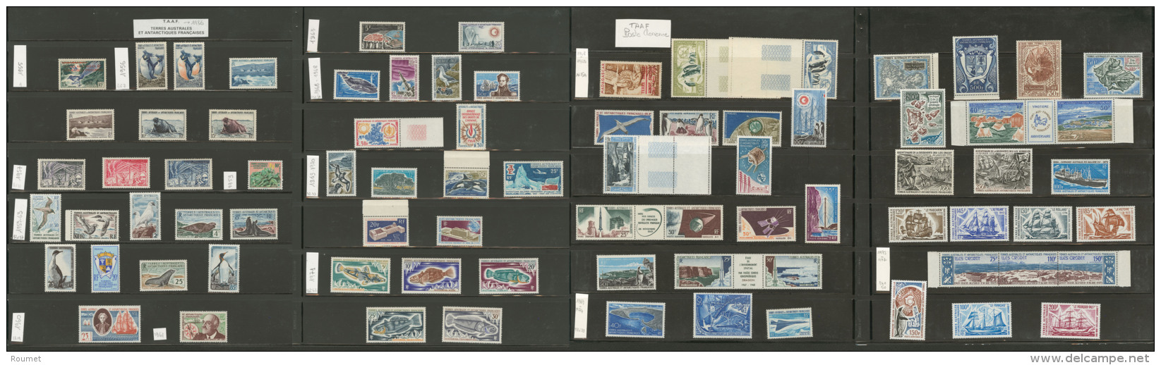 TERRES AUSTRALES. Collection. 1948-1986 (Poste, PA, BF), Compl&egrave;te Dont Poste 24. - TB - Other & Unclassified