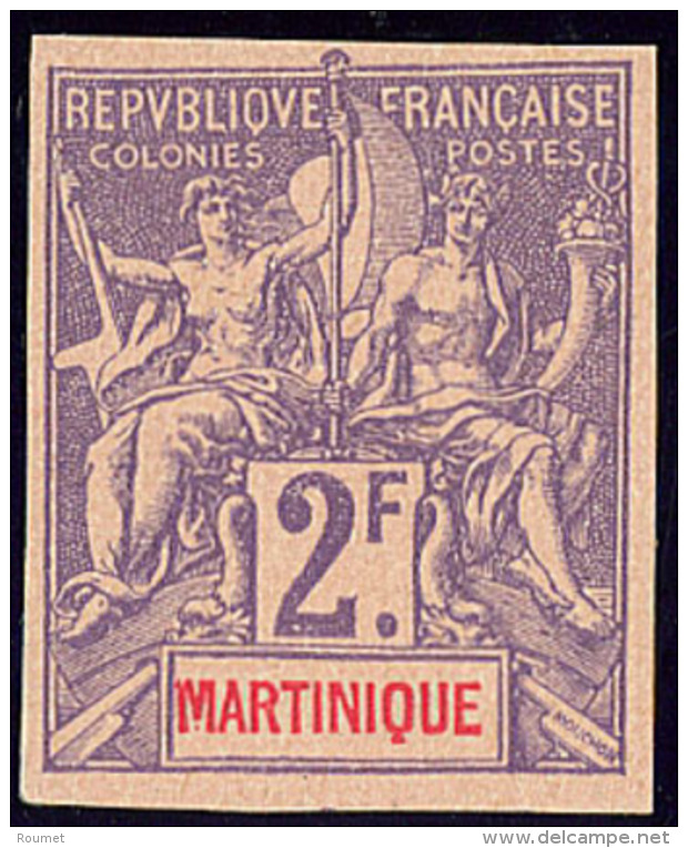 MARTINIQUE. Non Dentel&eacute;. No 50A. - TB - Other & Unclassified