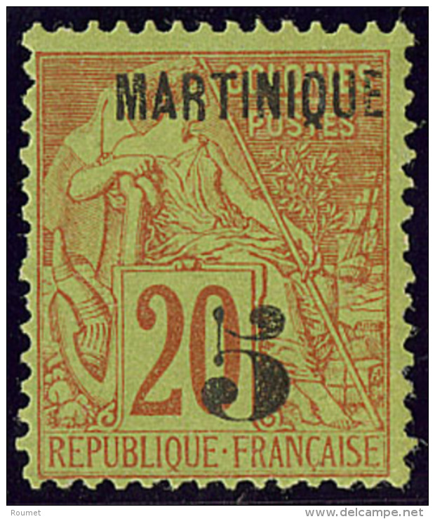 MARTINIQUE. No 1A, Fortes Charni&egrave;res Mais Tr&egrave;s Frais Et TB. - R - Other & Unclassified