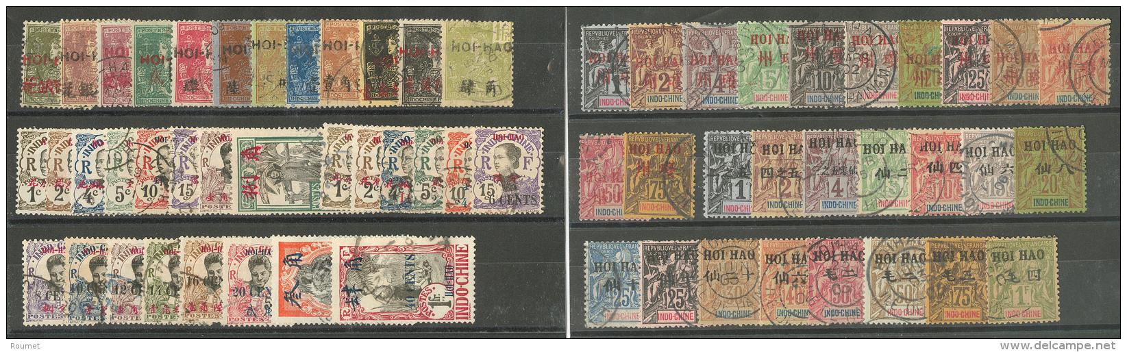 HOI-HAO. Collection. 1901-1919 (Poste), Petites Et Moyennes Valeurs. - TB - Other & Unclassified