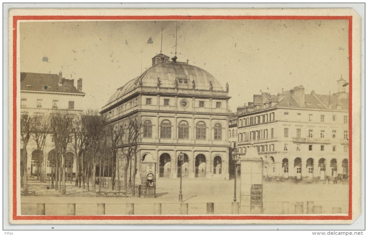 CDV 1870-80 A. Autin &amp; A. Lacroix. Théâtre Du Havre. - Anciennes (Av. 1900)