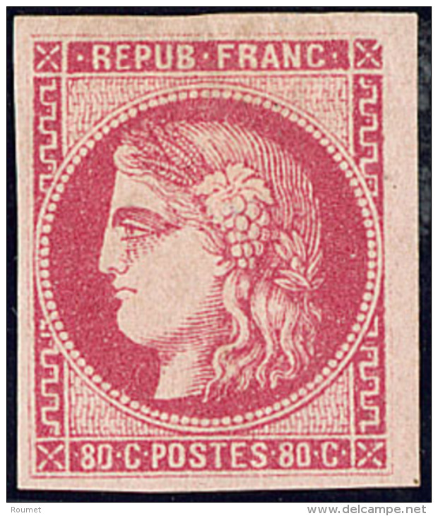No 49, Fortes Charni&egrave;res Sinon TB - 1870 Bordeaux Printing