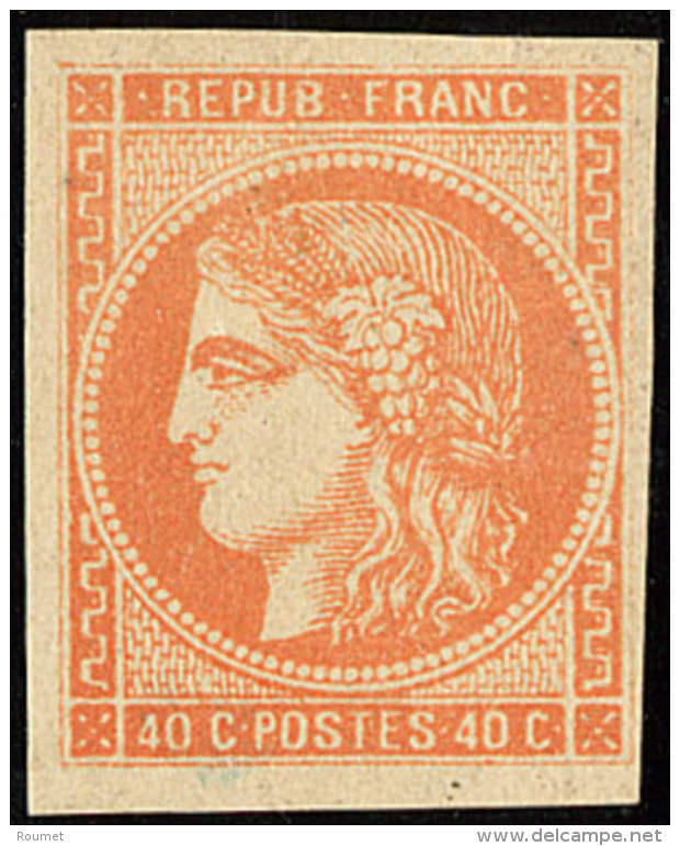 No 48, Orange. - TB - 1870 Bordeaux Printing