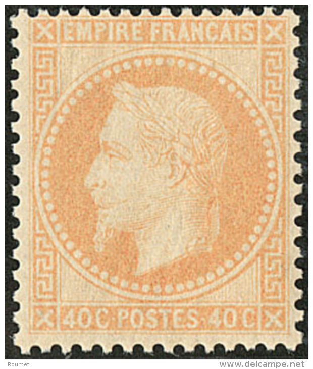 No 31b, Infime Adh&eacute;rence Noire Au Verso Mais Tr&egrave;s Frais Et TB. - R - 1863-1870 Napoleon III With Laurels