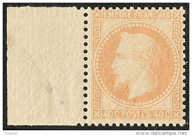 No 31b, Orange Clair, Bdf. - TB. - R - 1863-1870 Napoleon III With Laurels