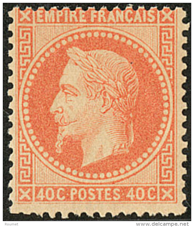 No 31a, Orange Vif, Tr&egrave;s Frais. - TB. - R - 1863-1870 Napoleon III With Laurels
