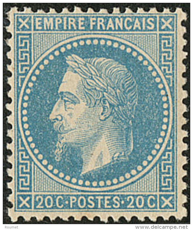 No 29II, Bleu, Tr&egrave;s Frais. - TB - 1863-1870 Napoleon III With Laurels