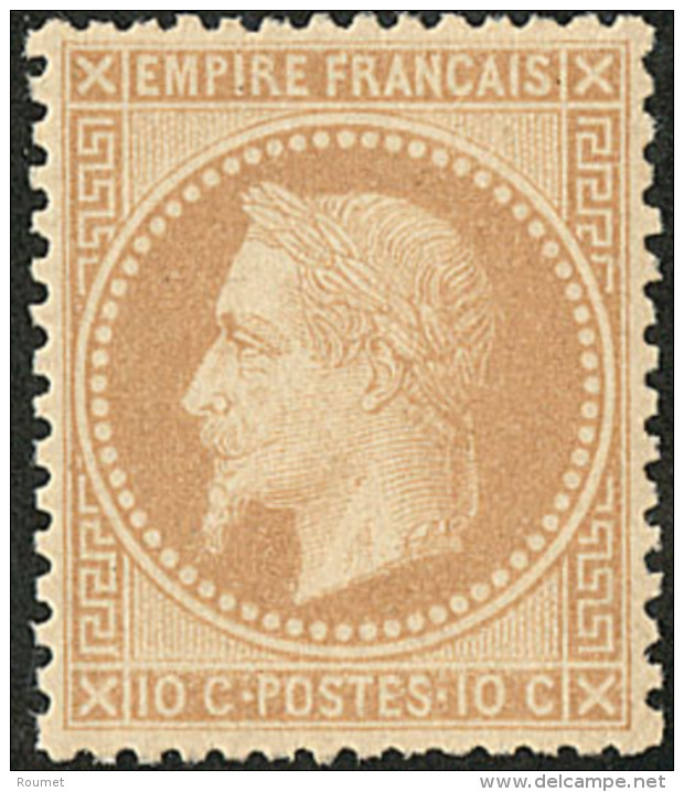 No 28II, Bistre, Tr&egrave;s Frais. - TB - 1863-1870 Napoleon III With Laurels