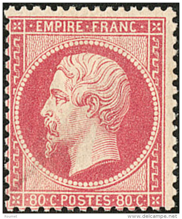 No 24, Rose, Tr&egrave;s Frais. - TB. - R - 1862 Napoleon III