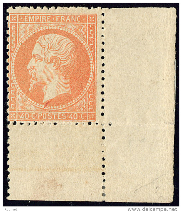 No 23, Orange, Cdf, Tr&egrave;s Frais. - TB. - R - 1862 Napoleon III