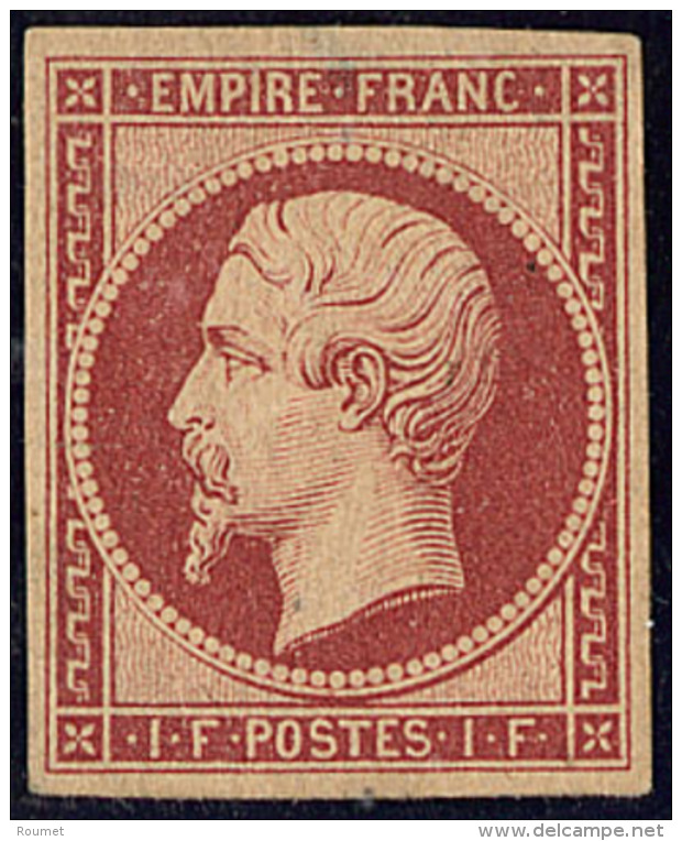 R&eacute;impression. No 18e. - TB. - R - 1853-1860 Napoleon III