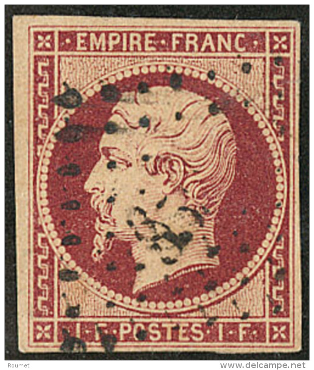 No 18, Nuance Fonc&eacute;e, Obl Pc. - TB. - R - 1853-1860 Napoleon III