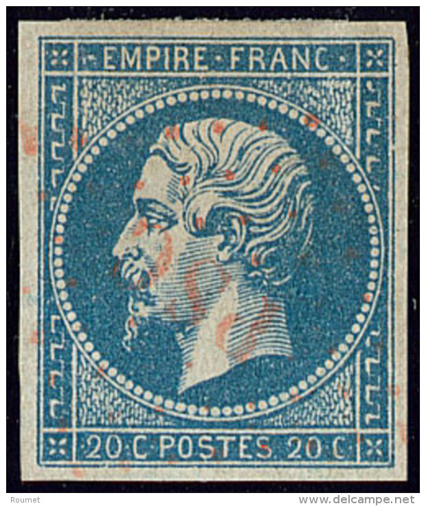 Palais De St Cloud. No 14, Obl Losange "PSC" Rouge. - TB - 1853-1860 Napoleon III