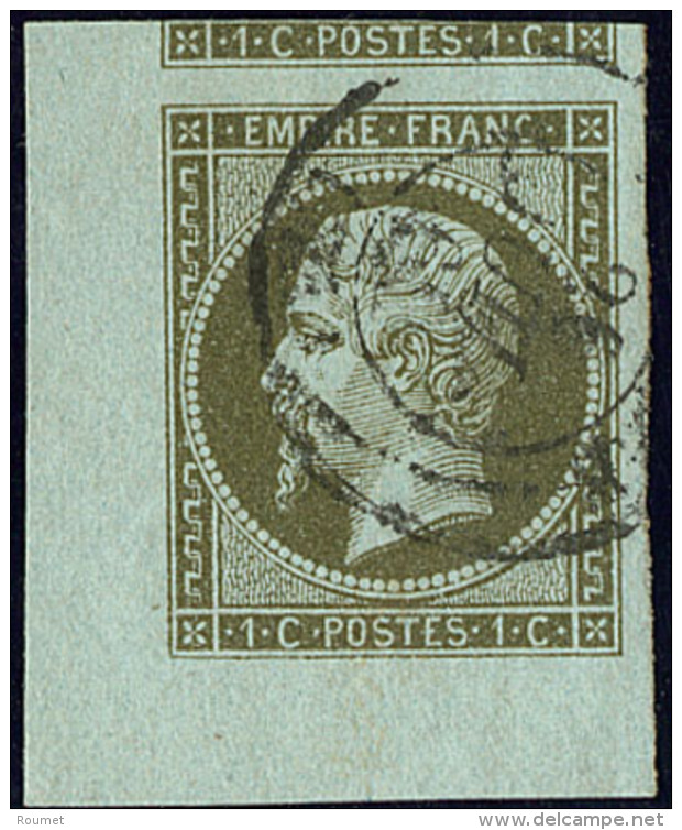 No 11, Grand Cdf + Un Voisin, Obl Cad, Jolie Pi&egrave;ce. - TB - 1853-1860 Napoleon III