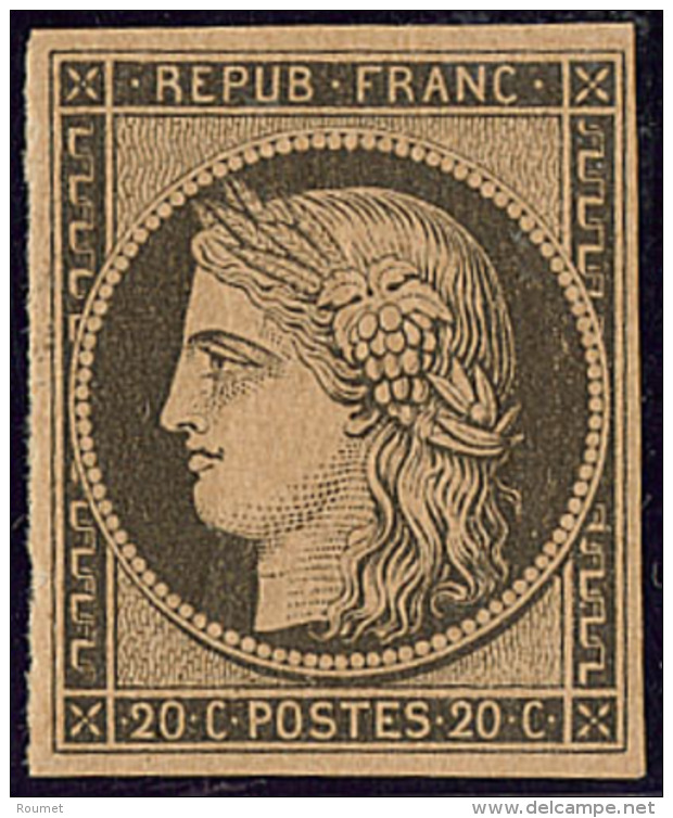 R&eacute;impression. No 3k, Tr&egrave;s Frais. - TB - 1849-1850 Ceres