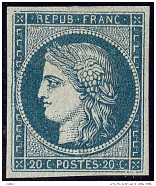 Non &eacute;mis. No 8c. - TB. - R (cote Yvert) - 1849-1850 Ceres