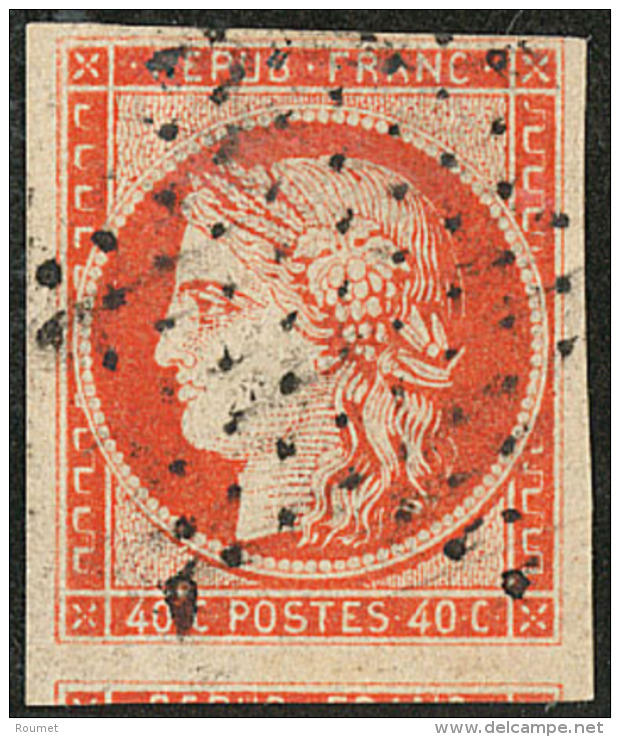 No 5b, Orange Vif, Un Voisin, Superbe Nuance, Obl &eacute;toile. - TB - 1849-1850 Ceres