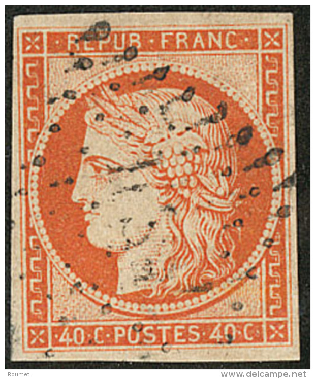 No 5, Obl Losange De Paris. - TB - 1849-1850 Ceres