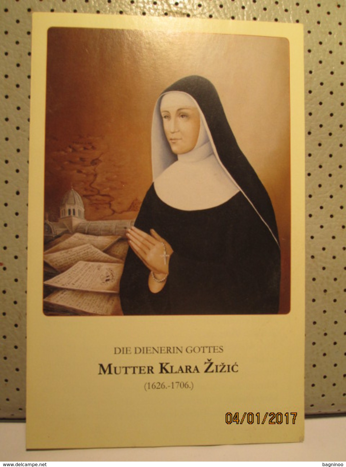 Mutter Klara Zizic Holly Card - Religion & Esotericism