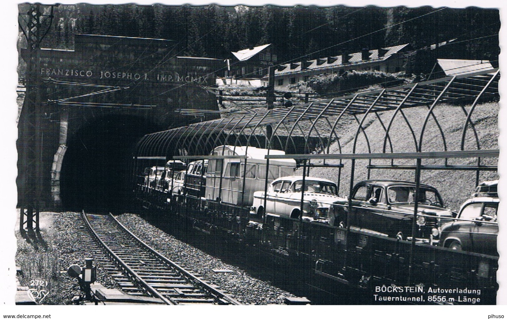 Ö-3132   BÖCKSTEIN : Autoverladung Tauerntunnel - Mallnitz