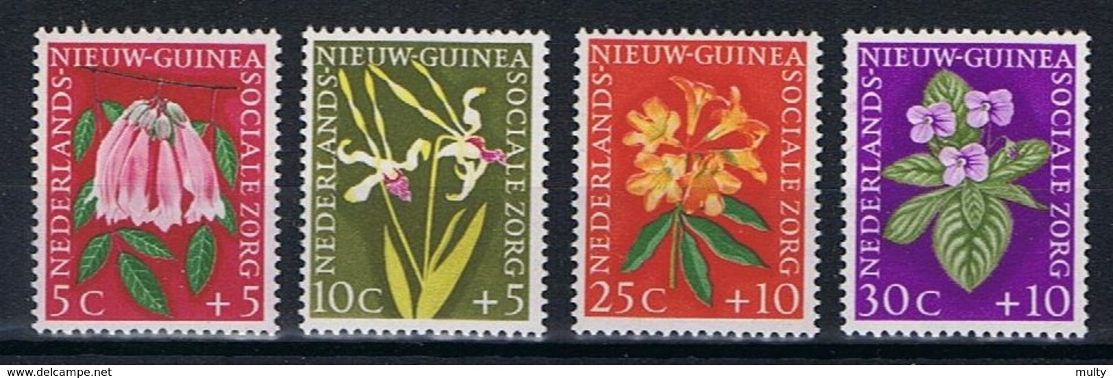 Nederlands Nieuw-Guinea Y/T 52 / 55 (**) - Netherlands New Guinea