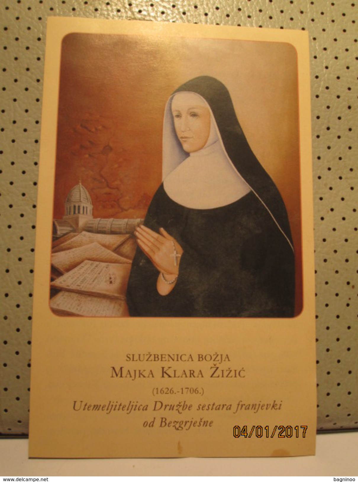 Majka Klara Zizic Holly Card - Religion &  Esoterik