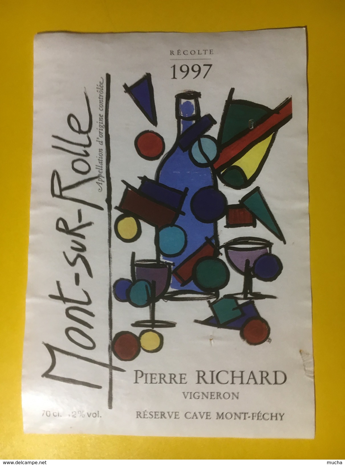 3007  -  Suisse Vaud  Mont-sur-Rolle 1997 Pierre Richard - Autres & Non Classés