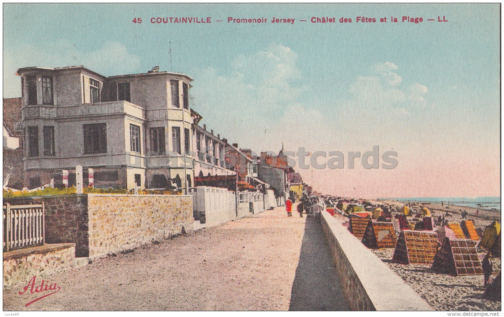 Coutainville -  PromenoirJersey Chalet Des Fetes Et La Plage - Autres & Non Classés