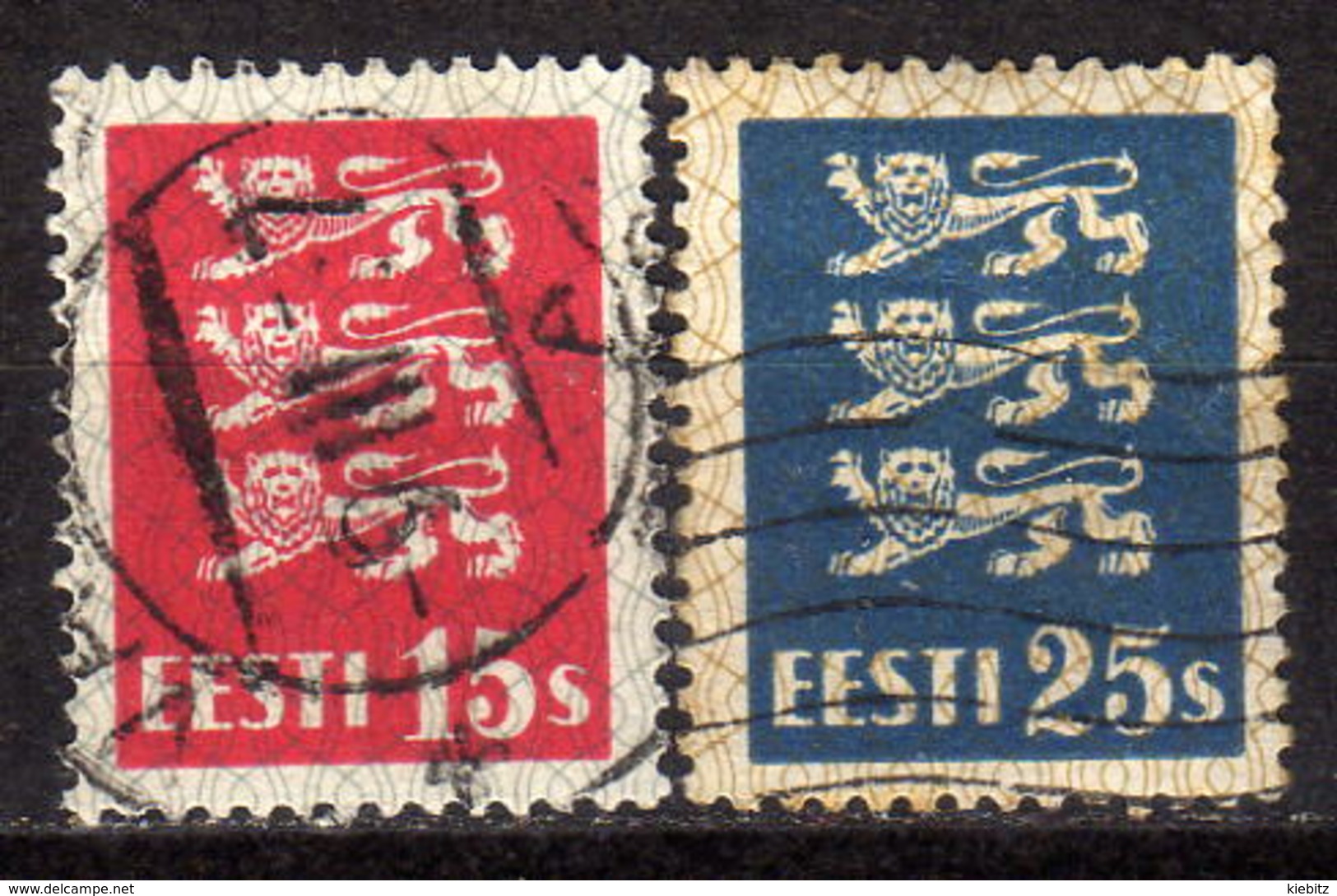 ESTLAND 1935 - MiNr: 106-107  Komplett Used - Estland