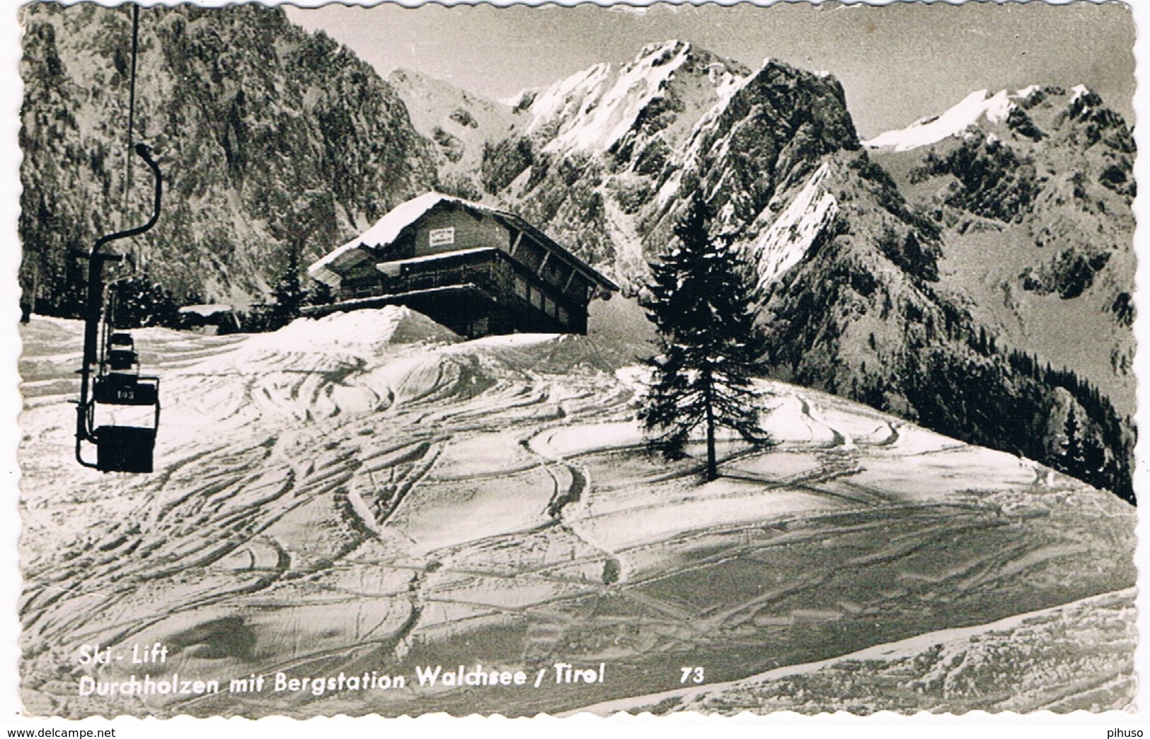 Ö-3167    WALCHSEE : Durchholzen Mit Bergstation Walchsee - Kufstein