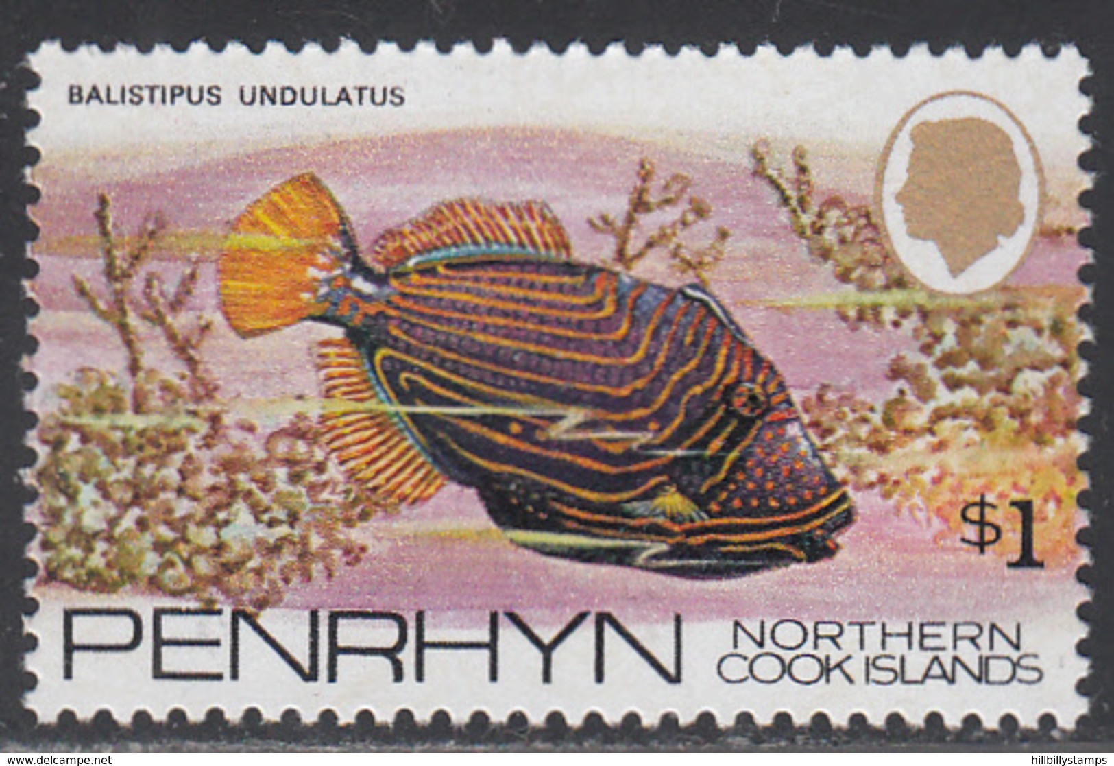 PENRHYN  ISL.    SCOTT NO.  61    MNH        YEAR  1974 - Penrhyn