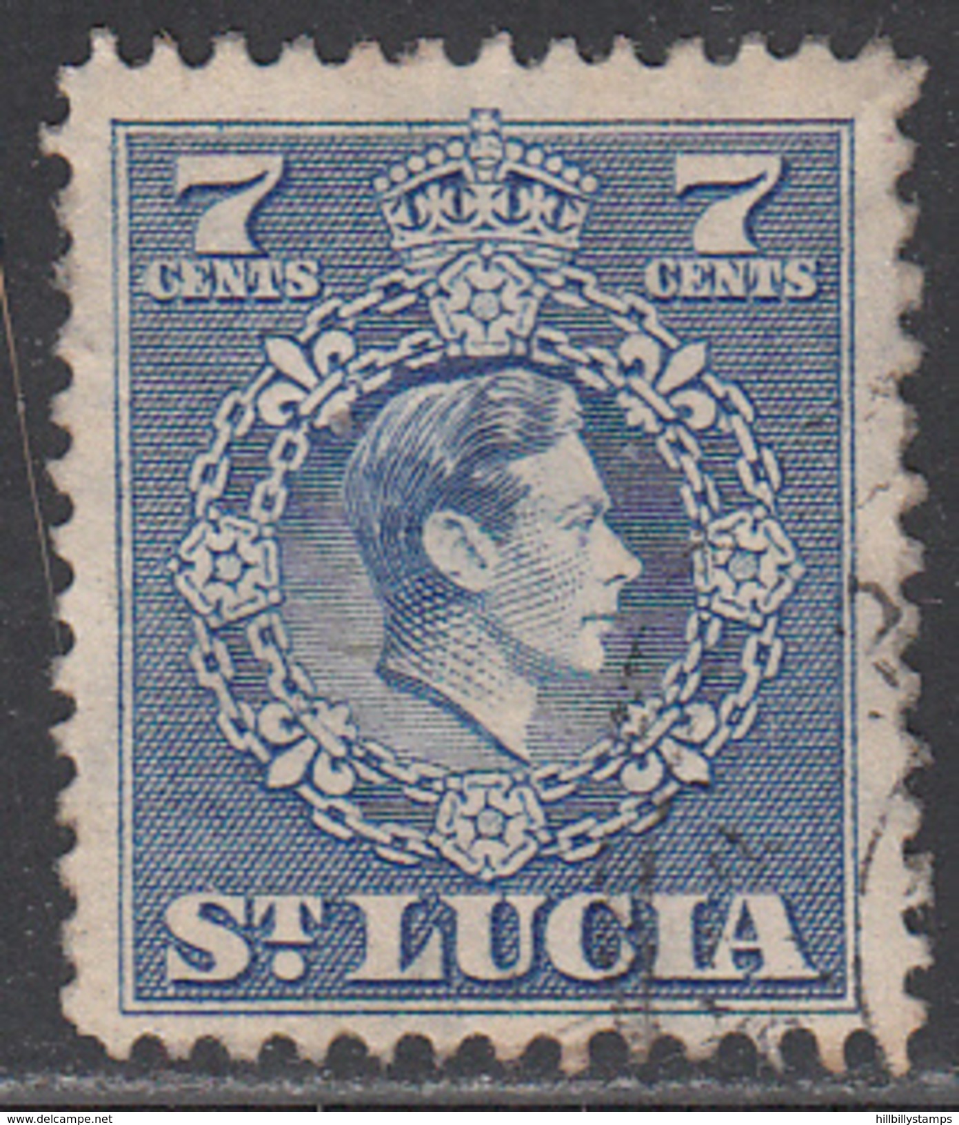 ST. LUCIA       SCOTT NO. 141     USED       YEAR  1949 - Ste Lucie (...-1978)