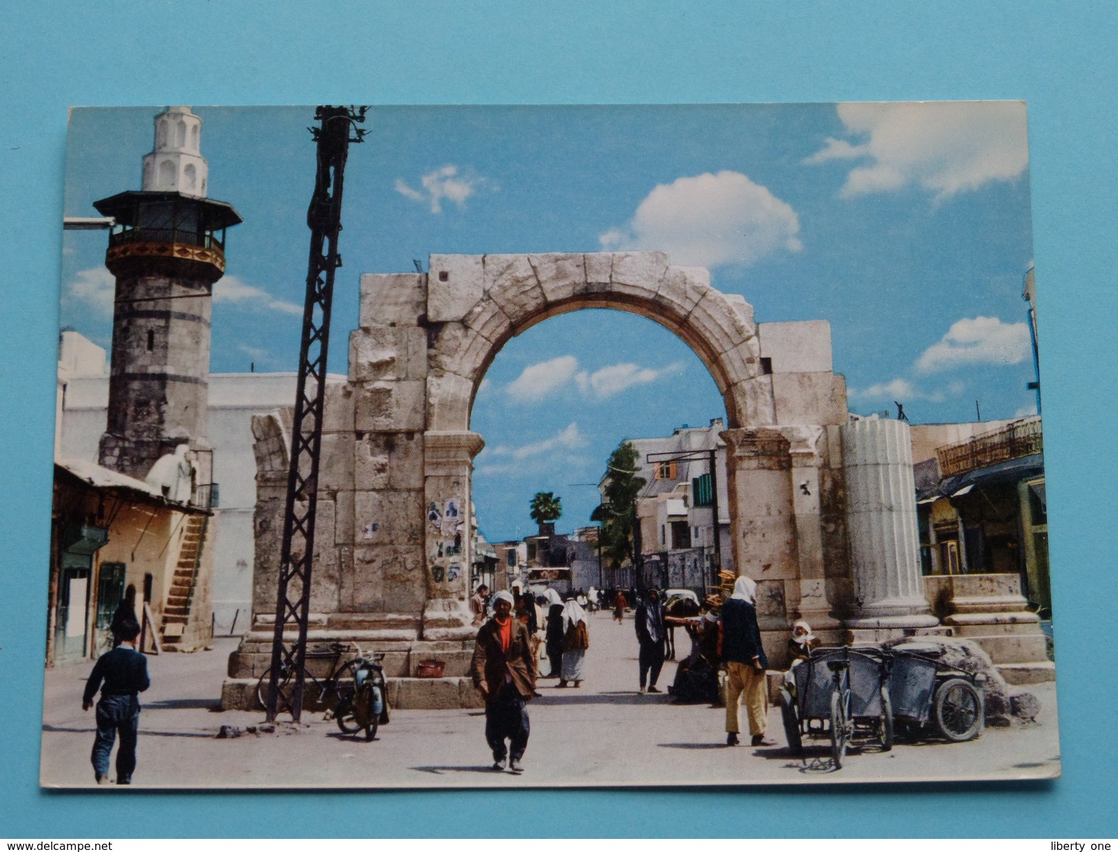 DAMASCUS Stright Street E Roman Arch ( Chahinian ) Anno 19?? ( Zie/voir Foto Voor Details ) !! - Syrie