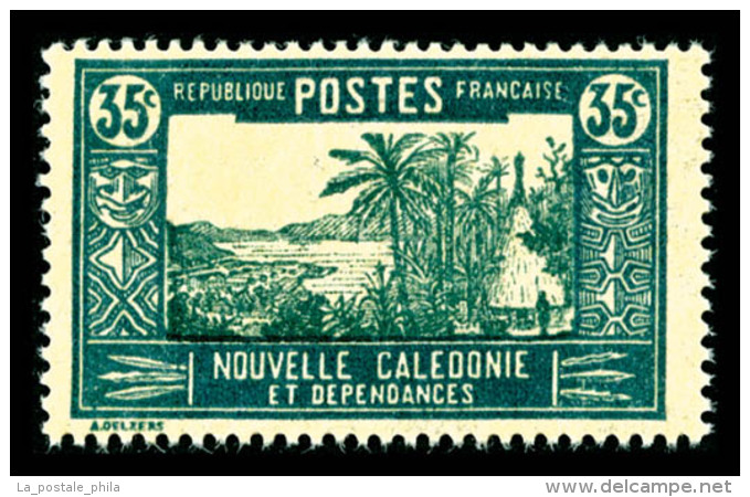 ** N&deg;51Aa, (cote Maury), 35c Vert-bleu Sans Surcharge, SUP    Qualit&eacute;: **   Cote: 425 Euros - Unused Stamps